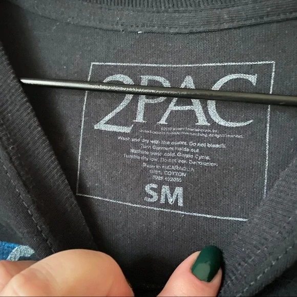 Tupac Long Sleeve Tee - Picture 3 of 6